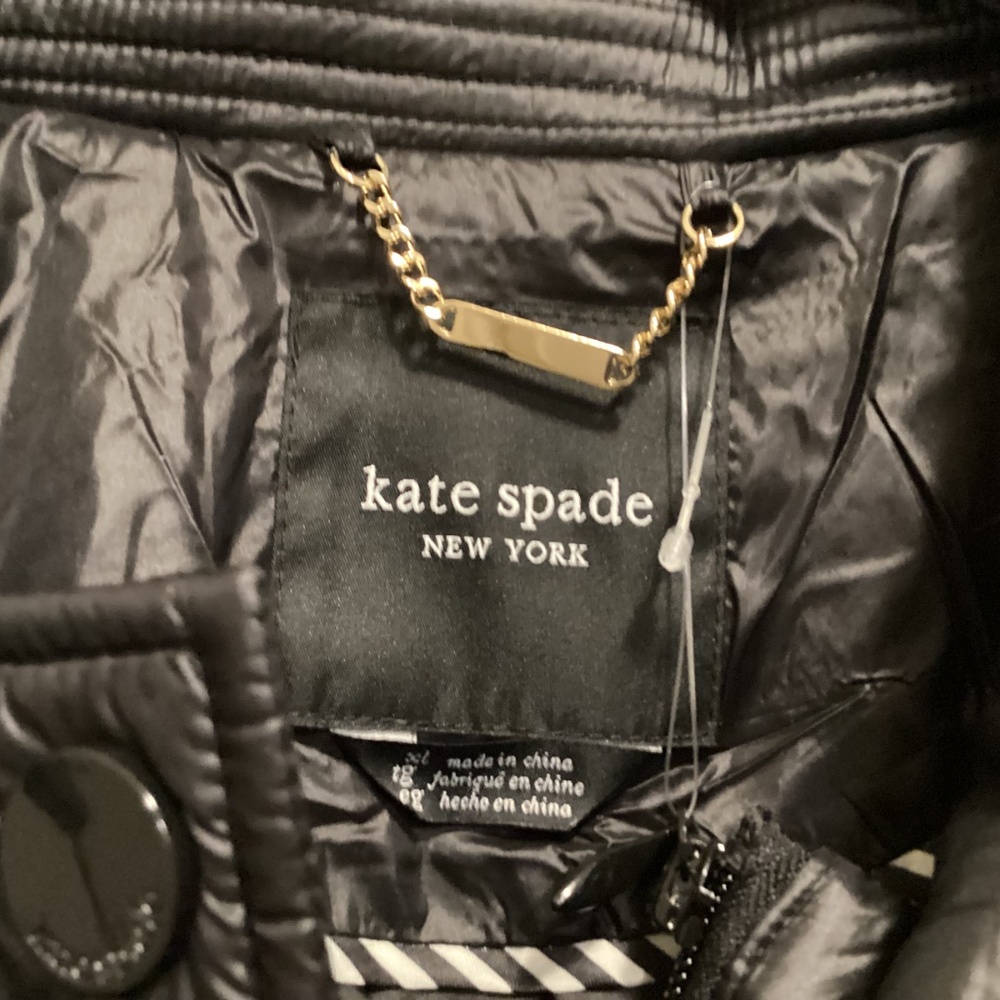 Kate Spade New York Quilted Water Resistant Jacket, size XL - Picture 4 of 12